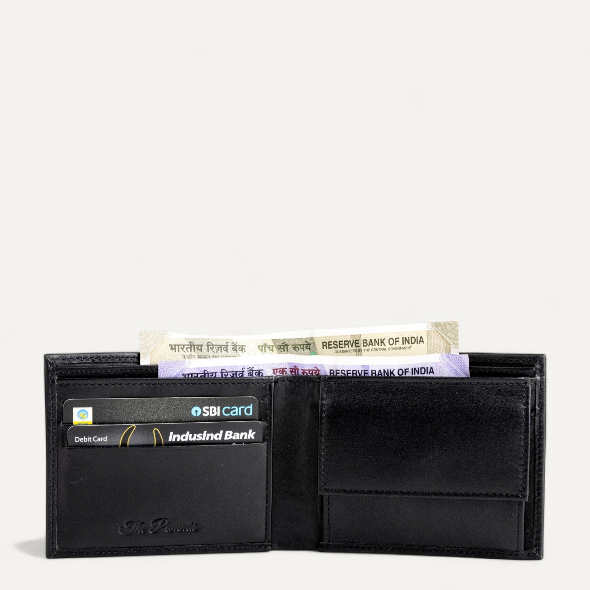 Classic Black Fold Wallet, The Wallet